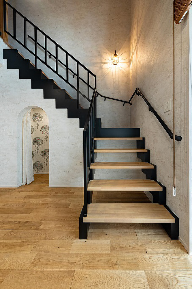 壁付丸棒手すり