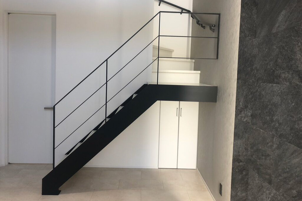 スチール手すり